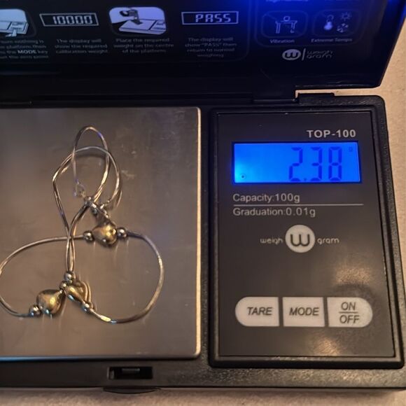 14k gold anklet - Picture 4 of 4